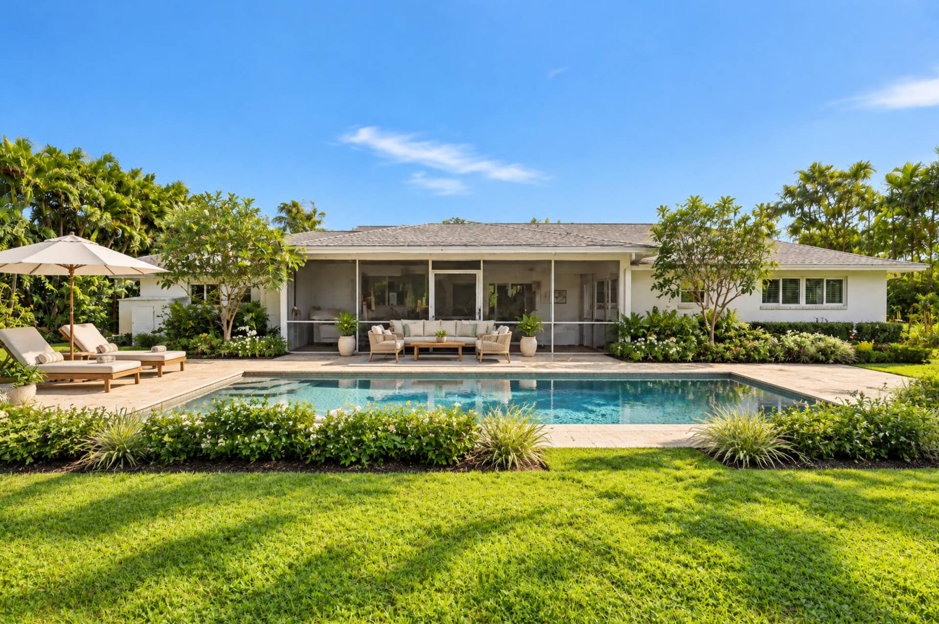 Pool and Patio Landscape Update
