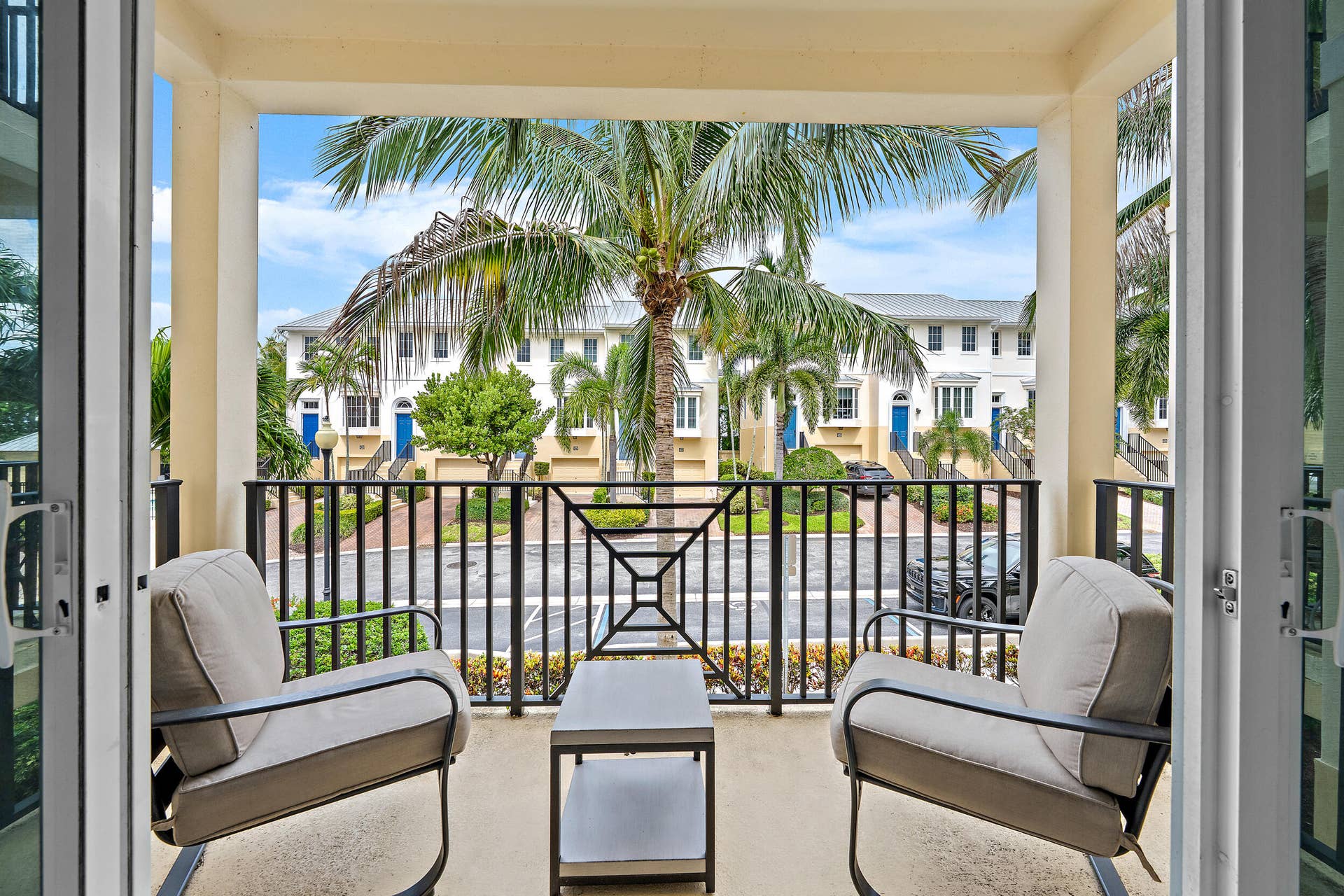 454 Juno Dunes Way, Juno Beach, FL 33408 Living Room Balcony