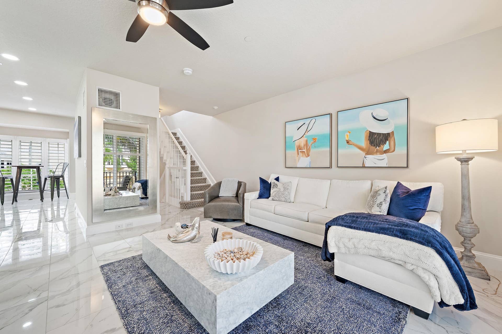 454 Juno Dunes Way, Juno Beach, FL 33408 Living Room