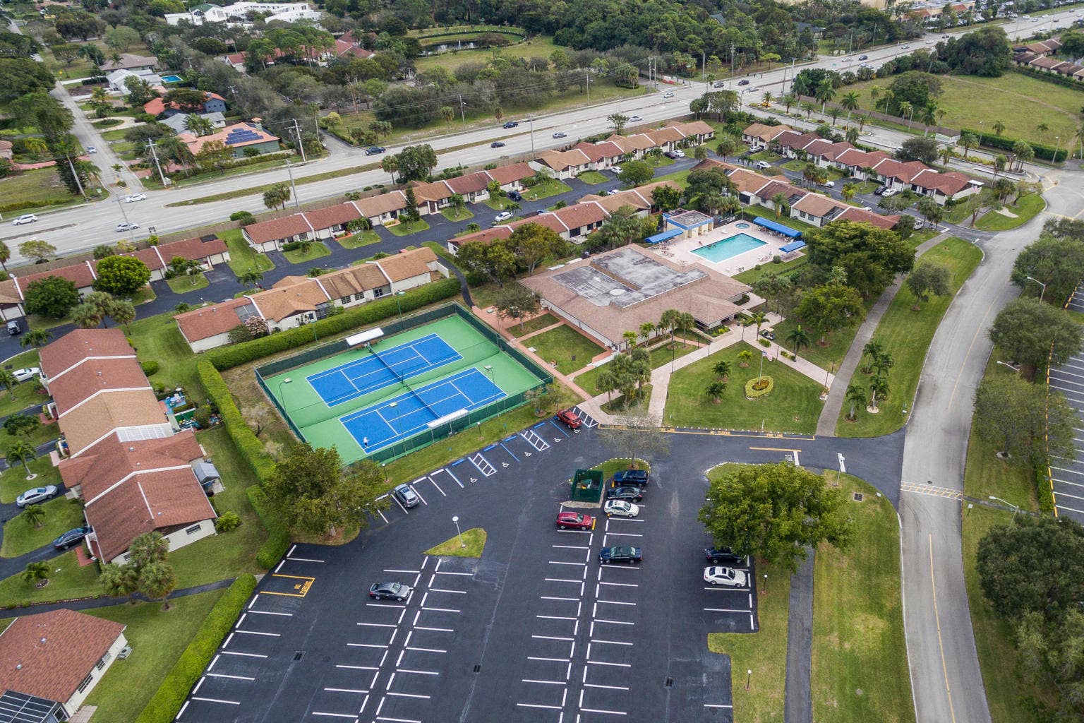 5130 Las Verdes Circle, #121, Delray Beach, FL 33484 OverheadLVClubhouse
