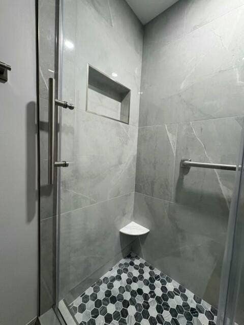 Shower in Main Bathroom