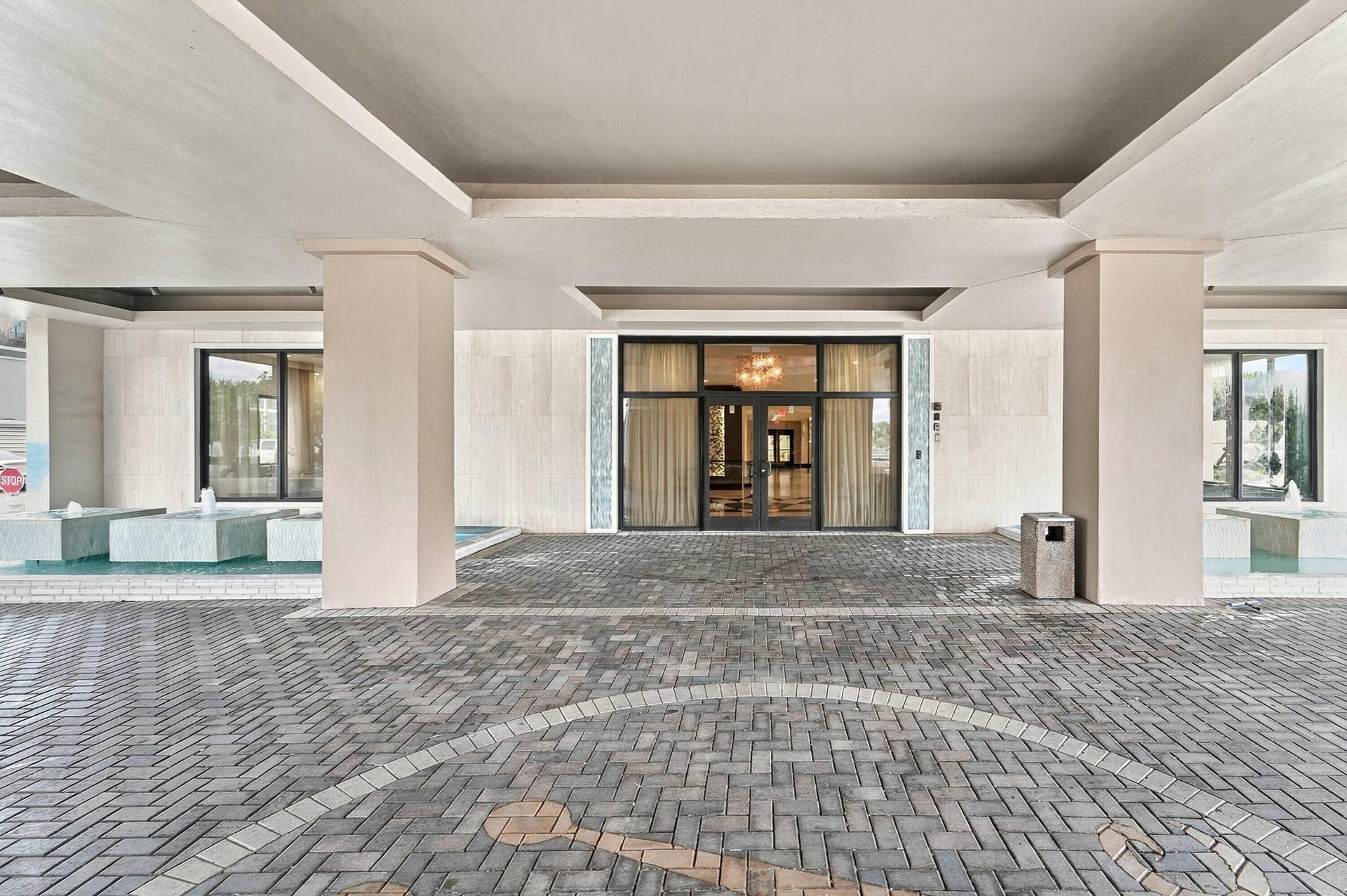 Front entrance