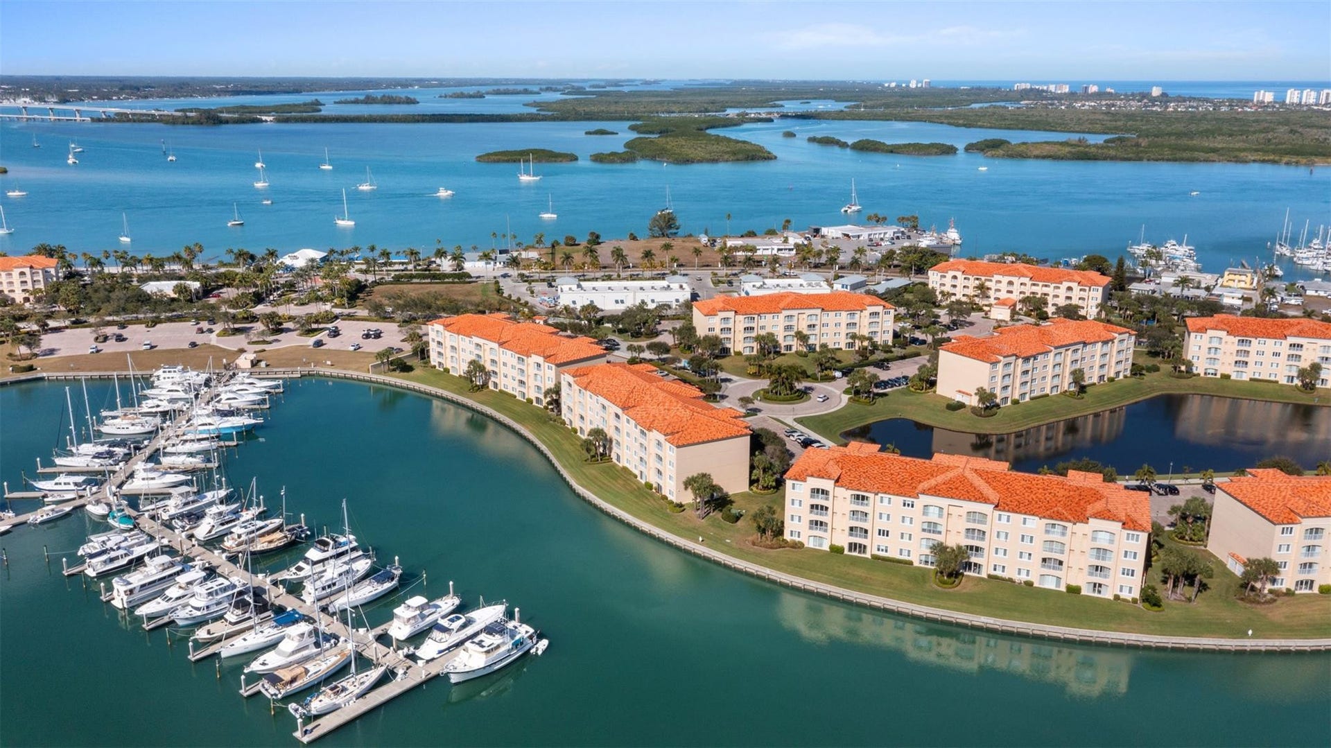 9 HARBOUR ISLE Drive E, #102, Fort Pierce, FL 34949 Direct marina view, but no direct sun