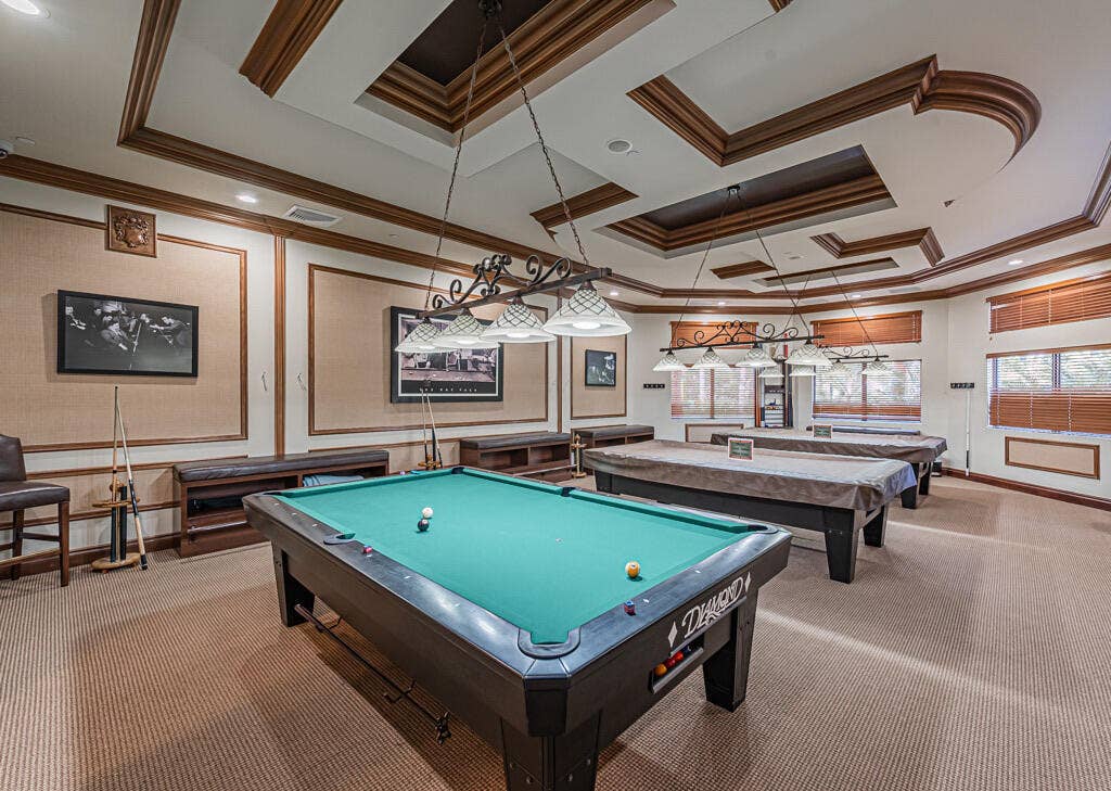 billiards is enjoyed by many!