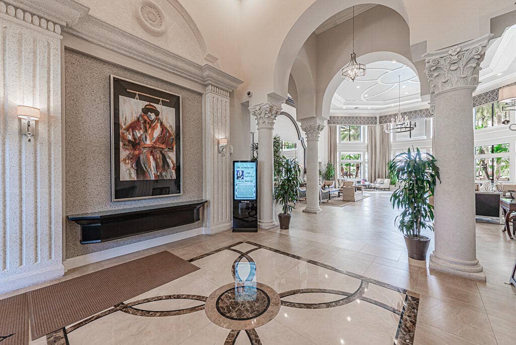 social hall lobby