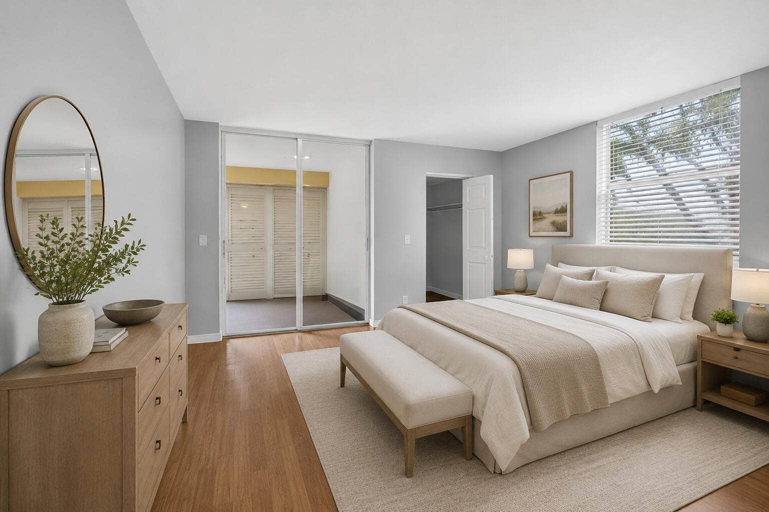 14701 Cumberland Drive, #2080, Delray Beach, FL 33446 Virtually staged primary bedroom