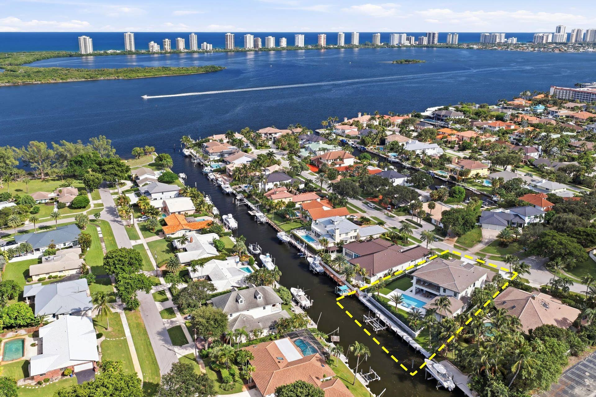 155 Ebbtide Drive, North Palm Beach, FL 33408 AERIAL