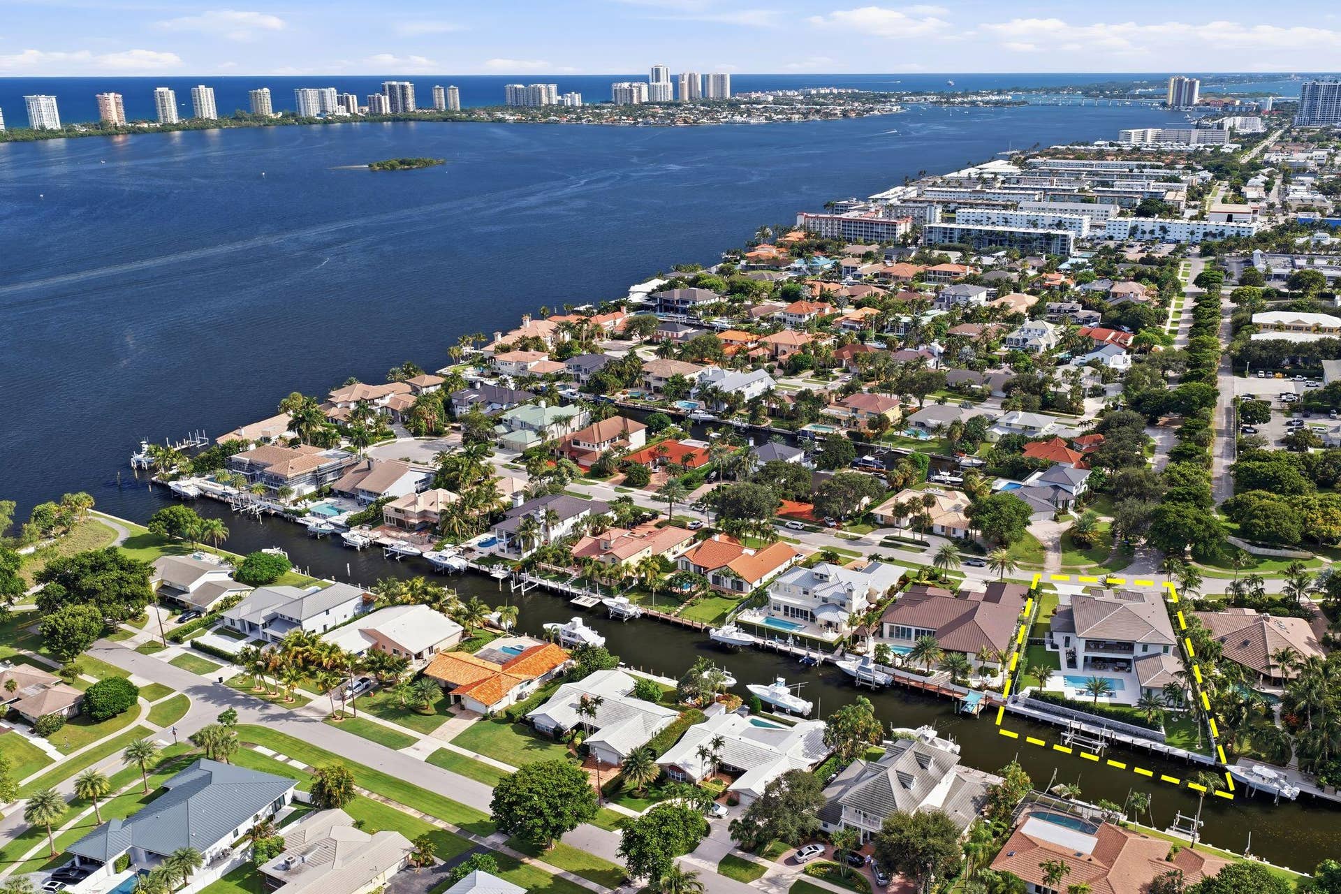 155 Ebbtide Drive, North Palm Beach, FL 33408 AERIAL
