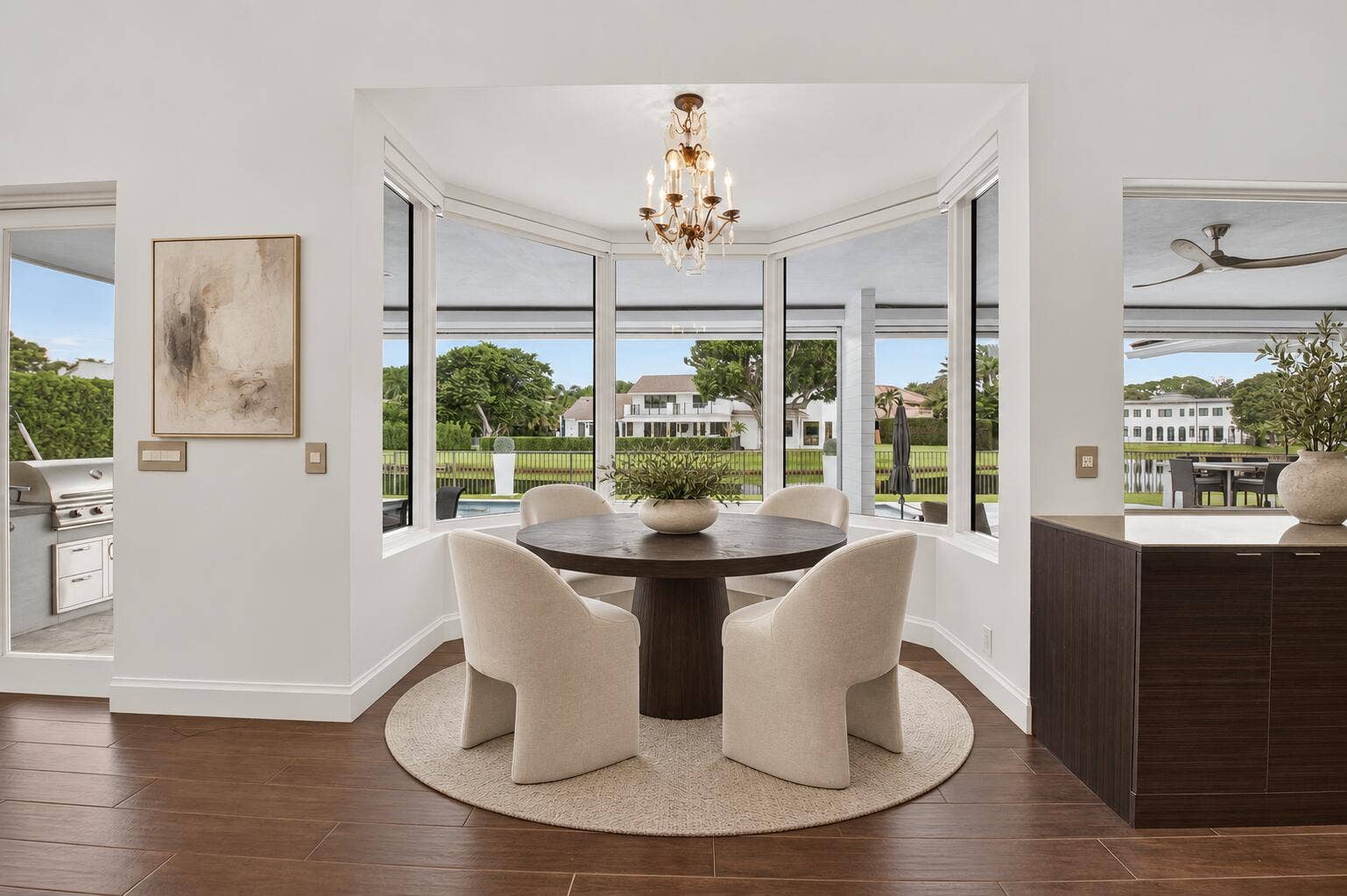 5757 HARRINGTON Way, Boca Raton, FL 33496 Refined Bay Window Dining Nook-10