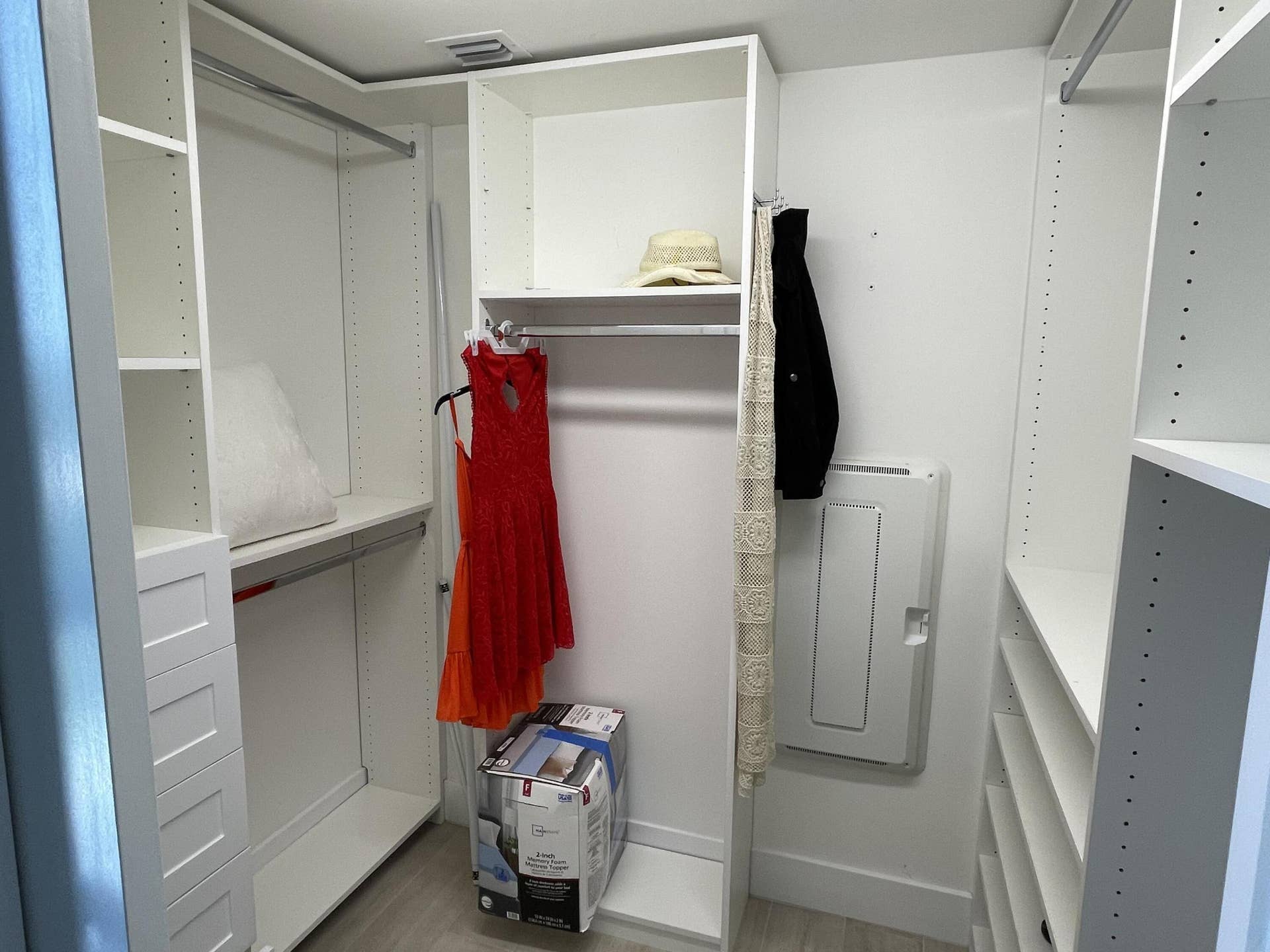 Primary custom closet