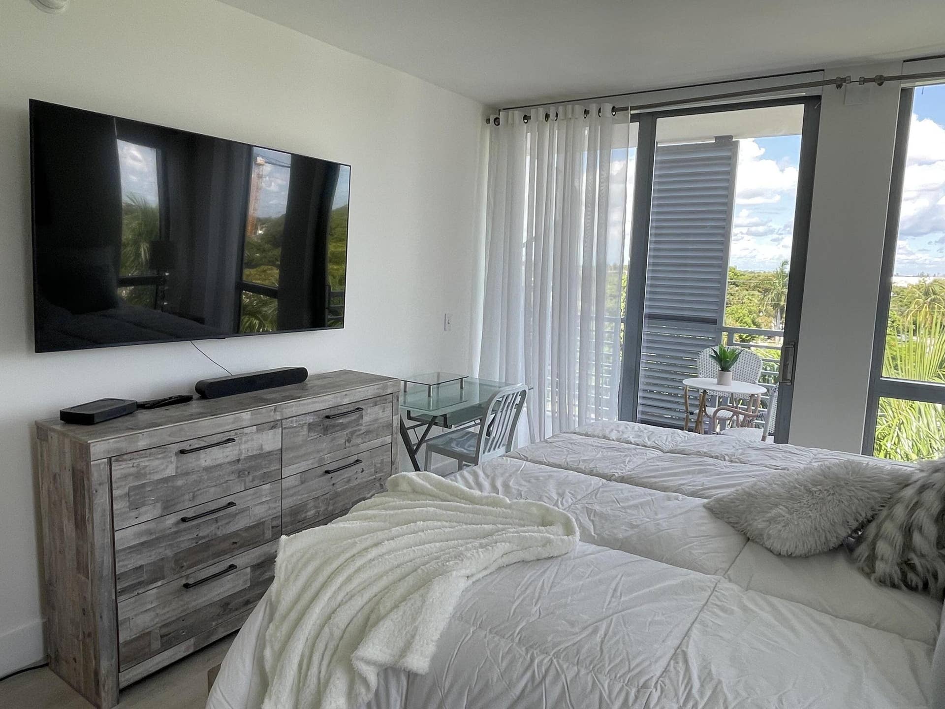 Primary Bed with TV