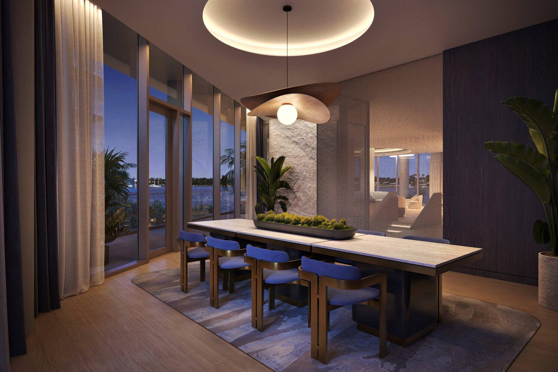 1865 N FLAGLER Drive, #2801, West Palm Beach, FL 33407 18_Amenity_Private_Dining_Room