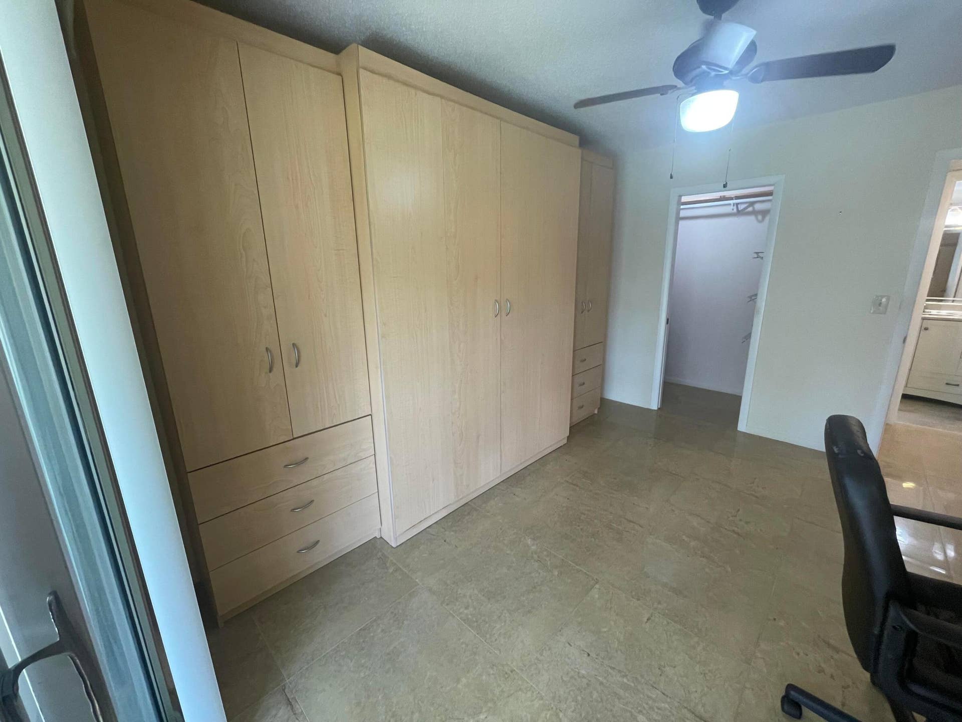 Porcelain Tile in Guest Bedroom