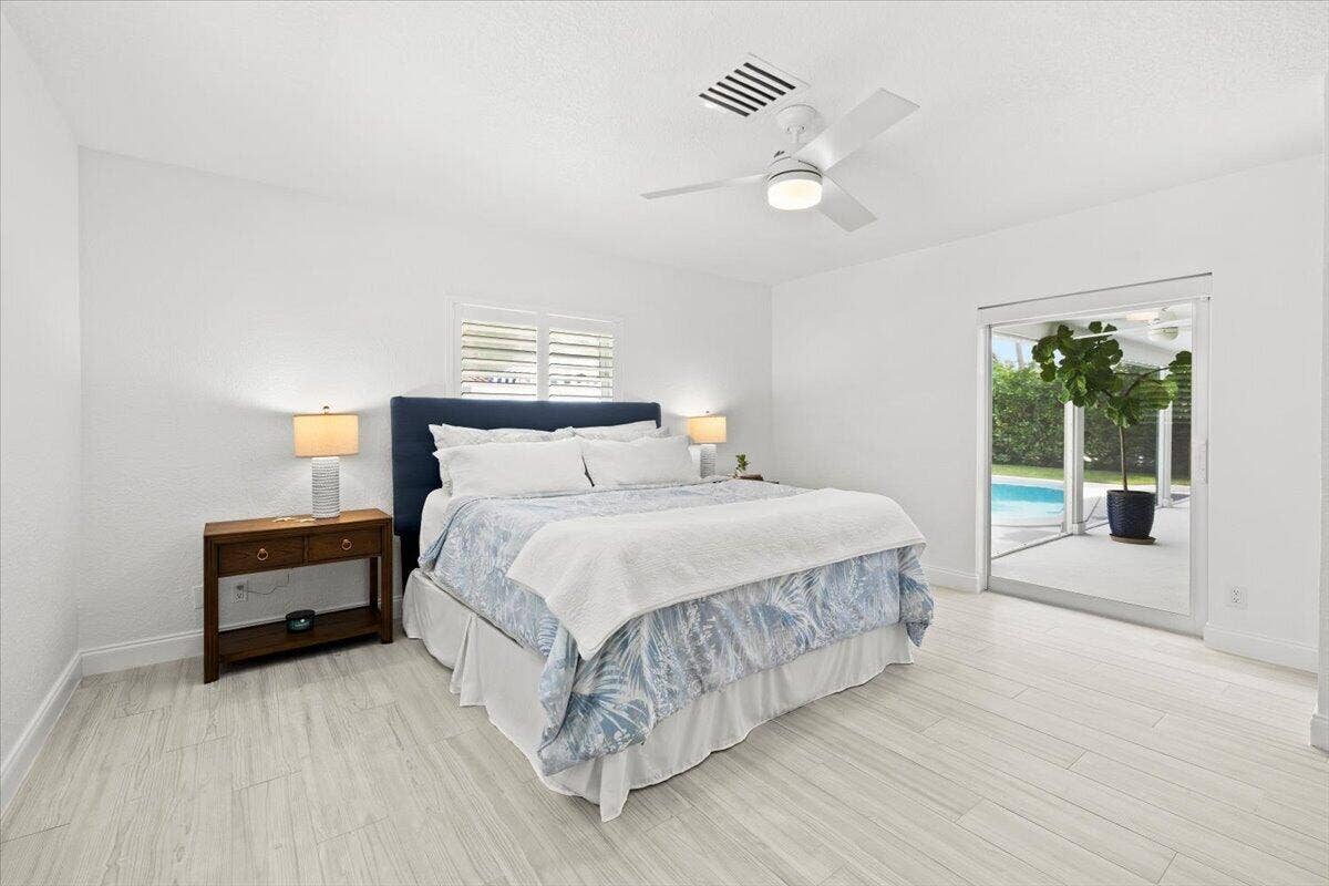 Primary Bedroom | Direct Patio Access