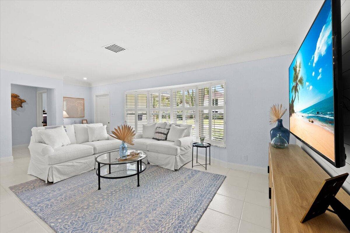 Living Room | Plantation Shutters
