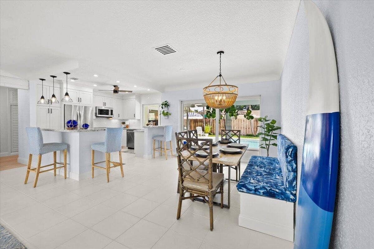 Dining Area | Open to Kitchen