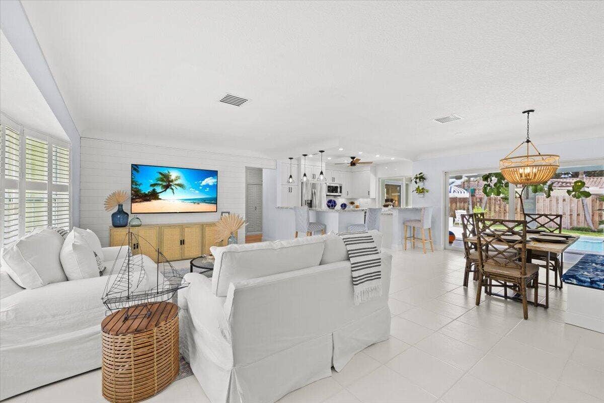 Living & Dining | Open Kitchen