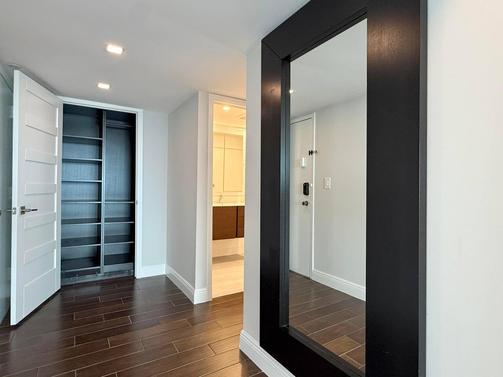 Entry closet