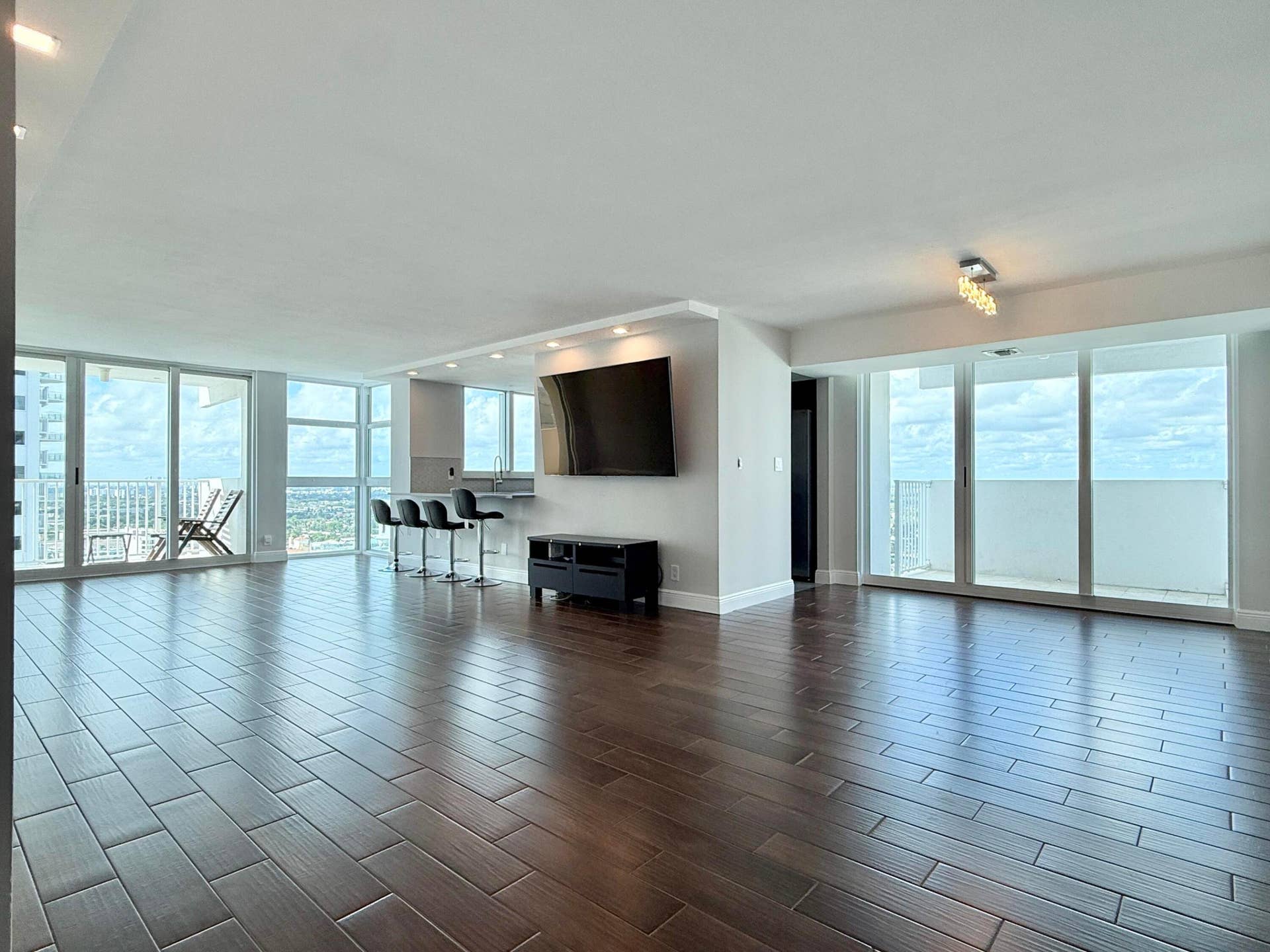 Spacious interior