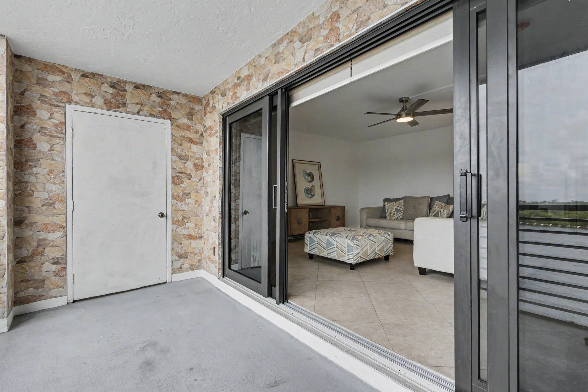 Screened patio