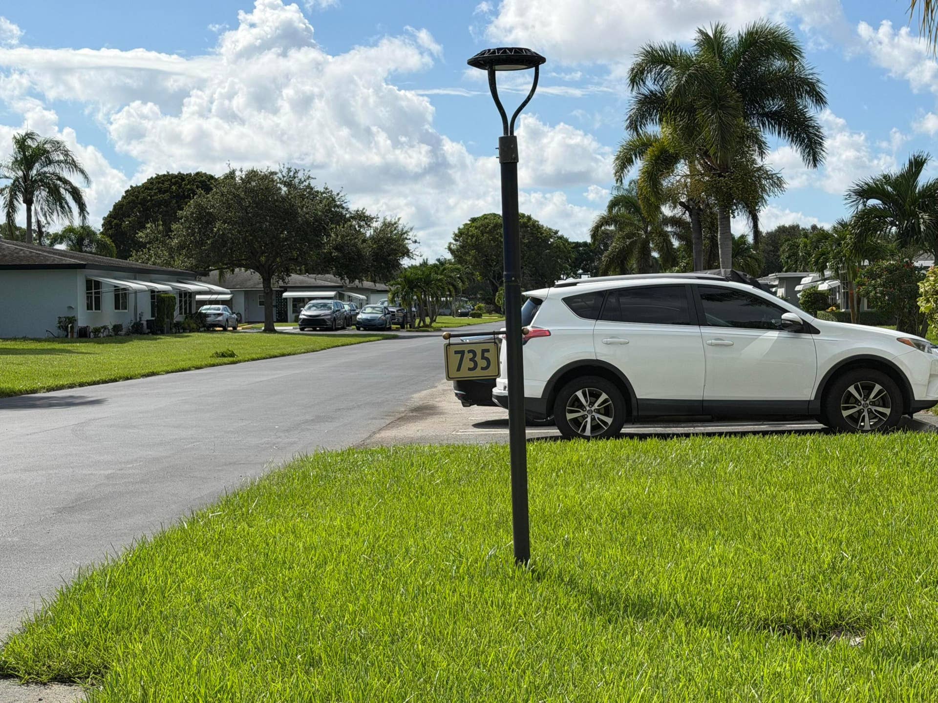 Take a peaceful stroll around the block or to the clubhouse...