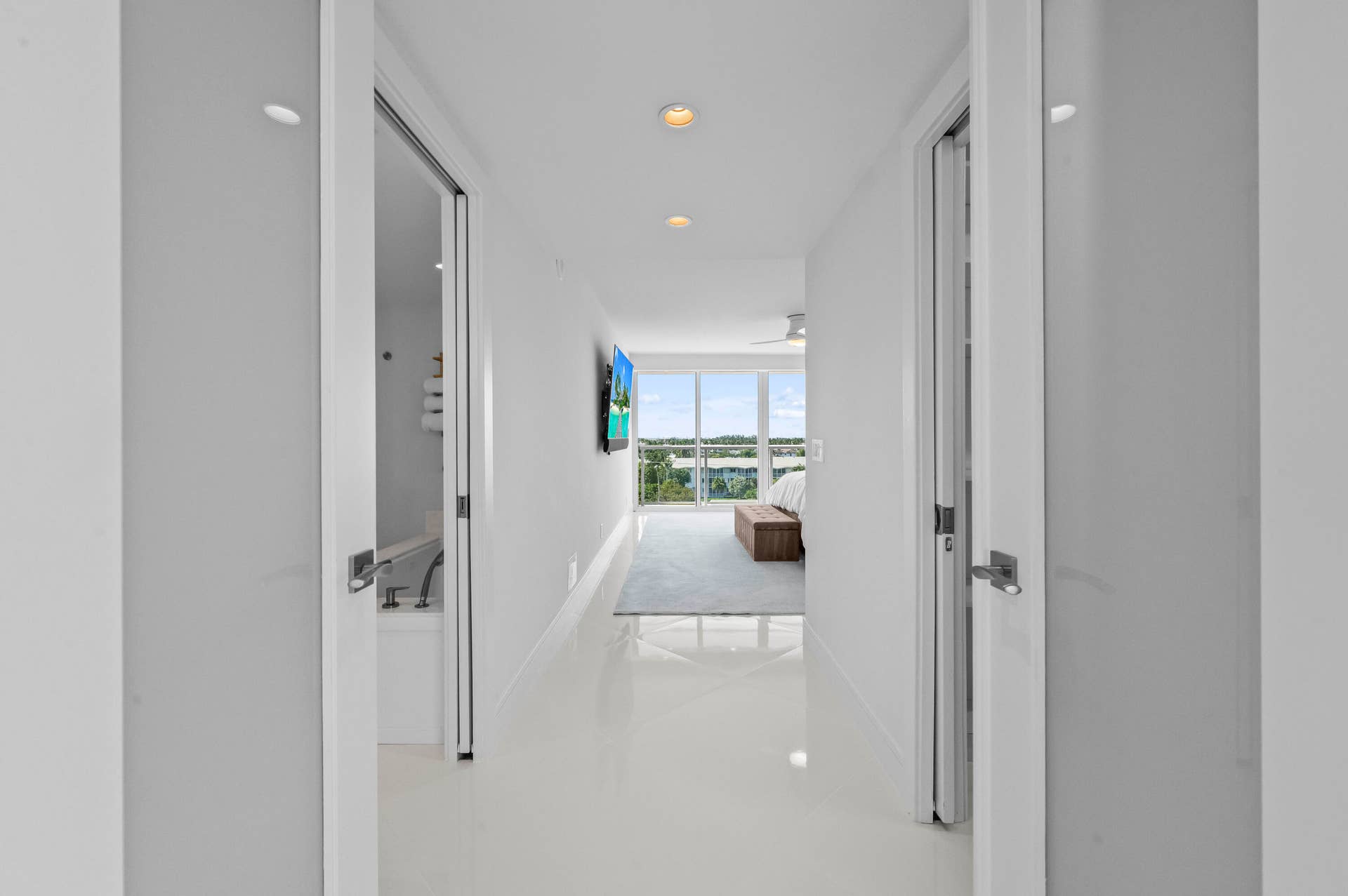 Double Door Entry to Master Suite