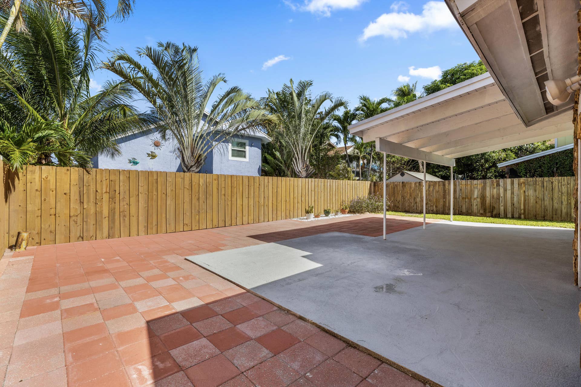 2552 Ella Street, Delray Beach, FL 33444 Fully Fenced Backyard
