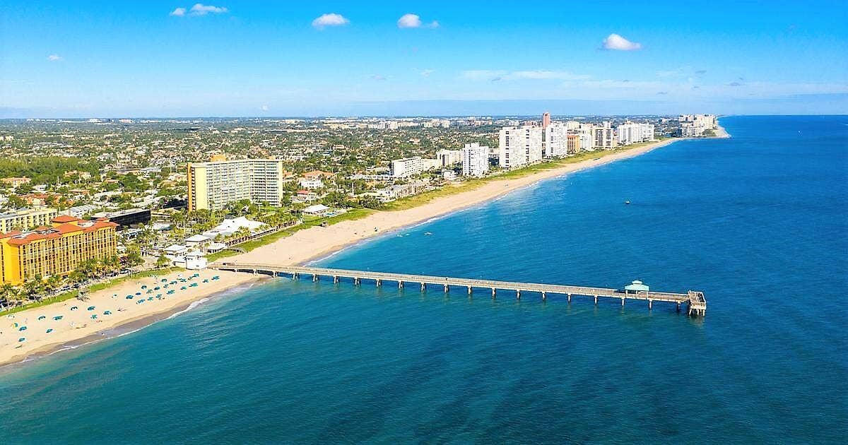 745 SE 19TH Avenue, #124, Deerfield Beach, FL 33441 pier aerial