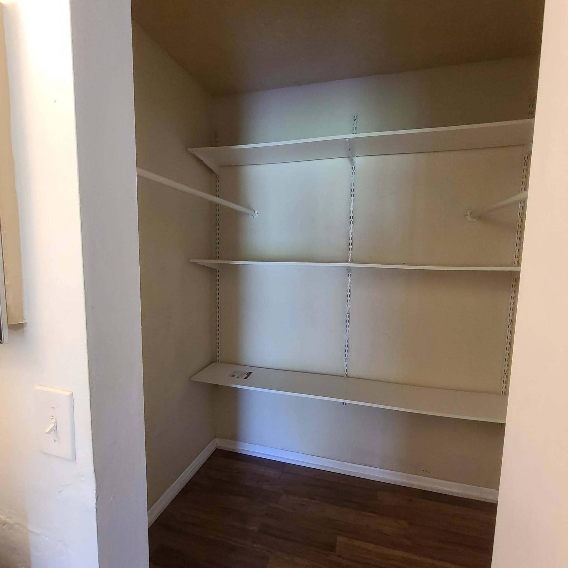 primary closet