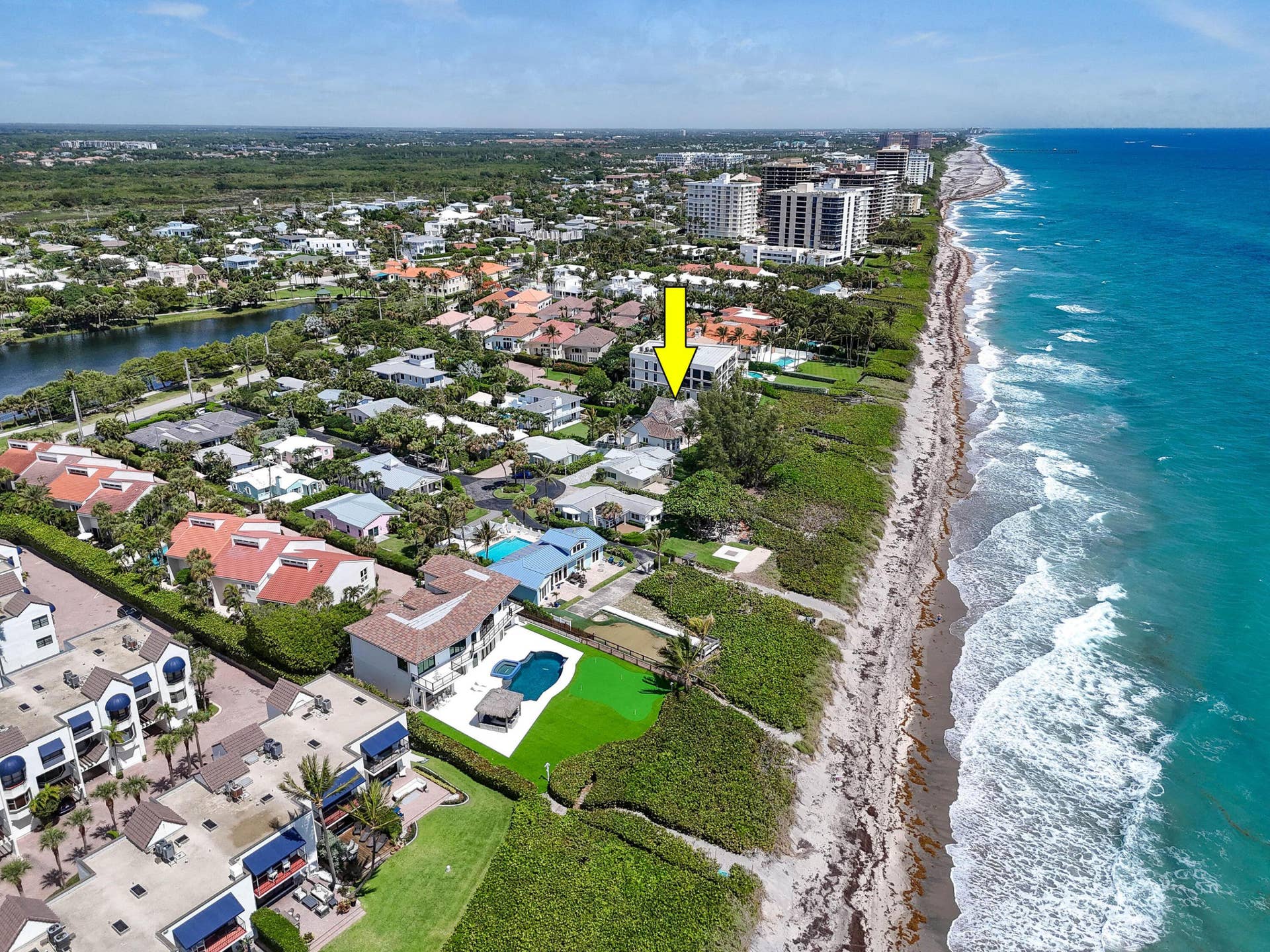 282 Celestial Way, Juno Beach, FL 33408 Aerial View