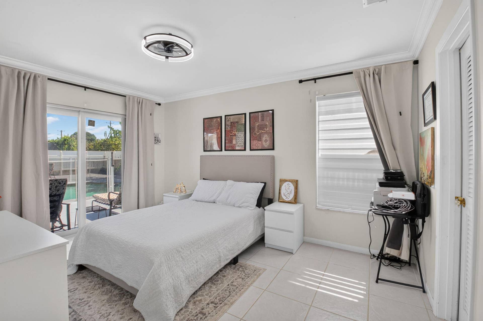 Third Bedroom with access to Lanai
