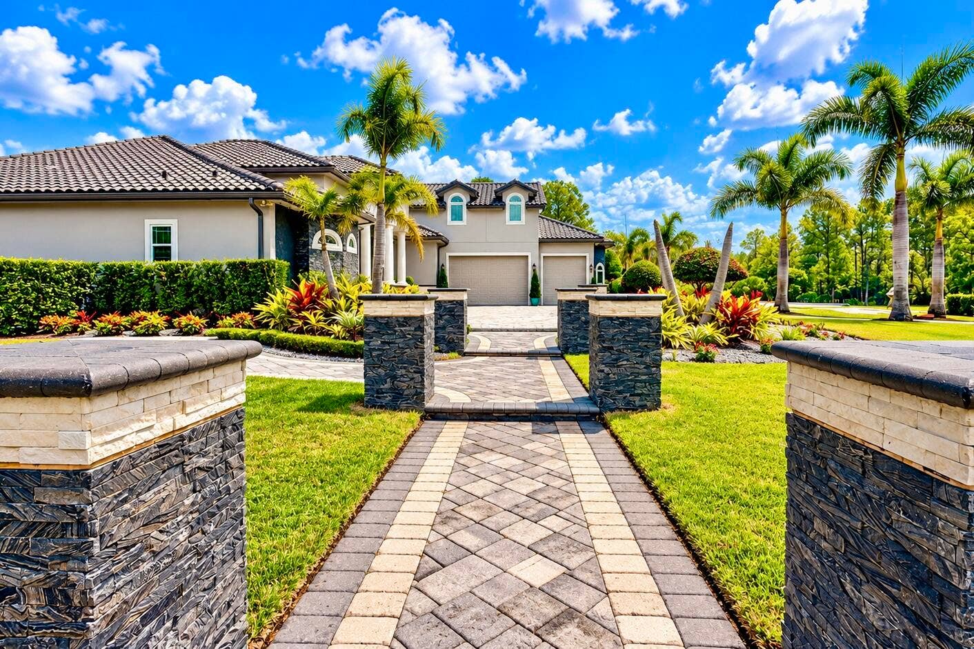 13050 81st Street, Fellsmere, FL 32948 walkway from extra parking