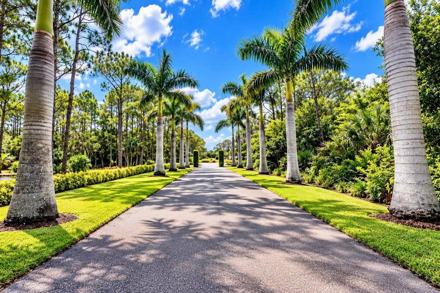 13050 81st Street, Fellsmere, FL 32948 driveway to entry gate