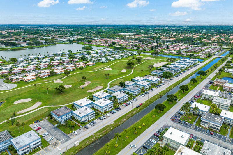 196 Piedmont E, Delray Beach, FL 33484 Golf Course Aerial