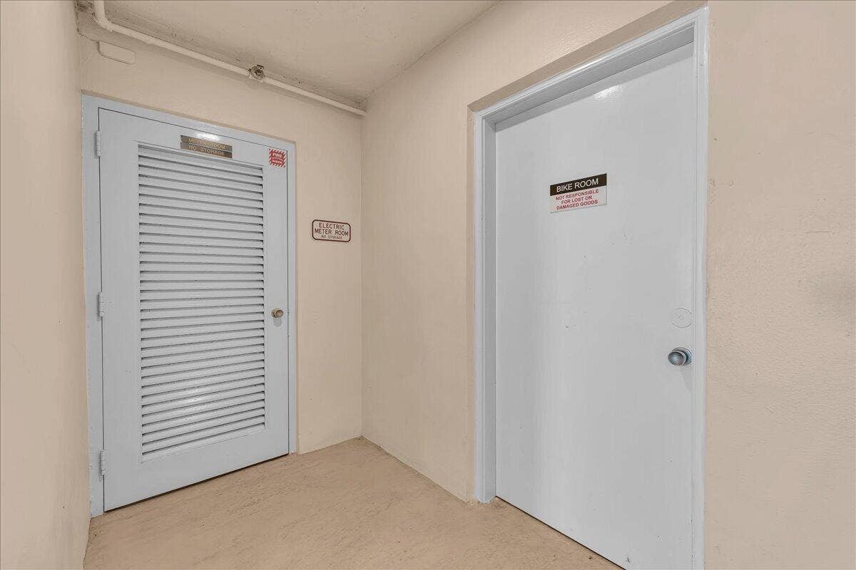 3520 Oaks Way, #904, Pompano Beach, FL 33069 Bike room same floor