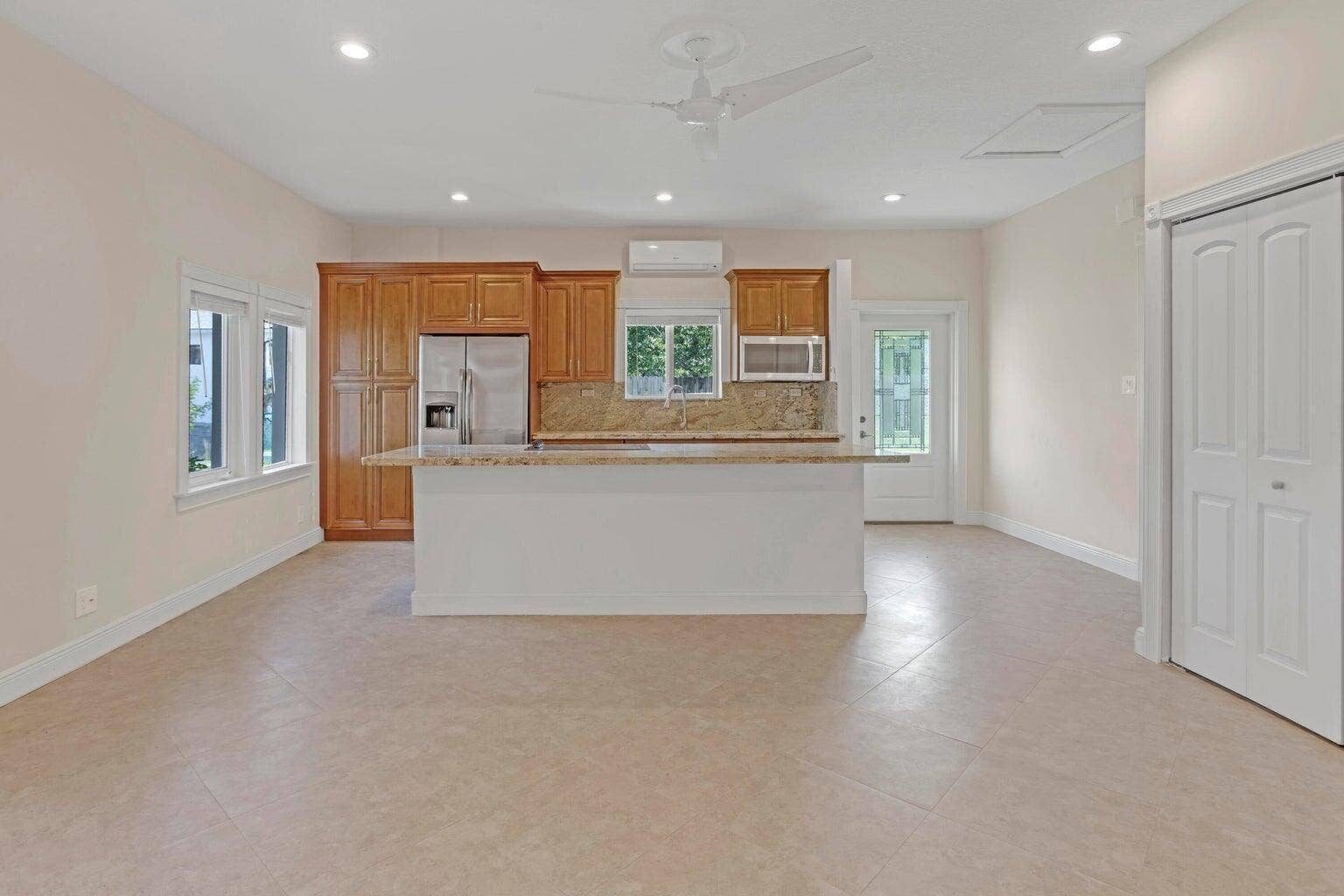 Very spacious kitchen