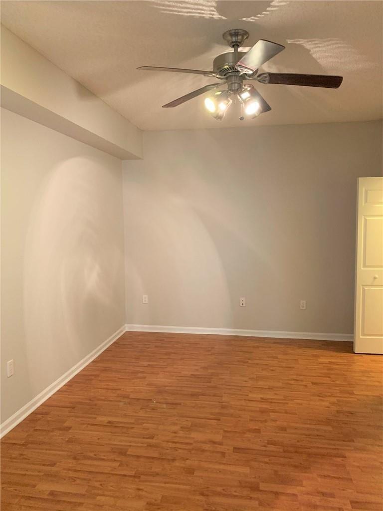 533 NE 3RD Avenue, #115, Fort Lauderdale, Fort Lauderdale, FL 33301 Recessed ceiling, wood-finish flooring, ceiling fan with integrated lighting, paneled door, baseboard trim