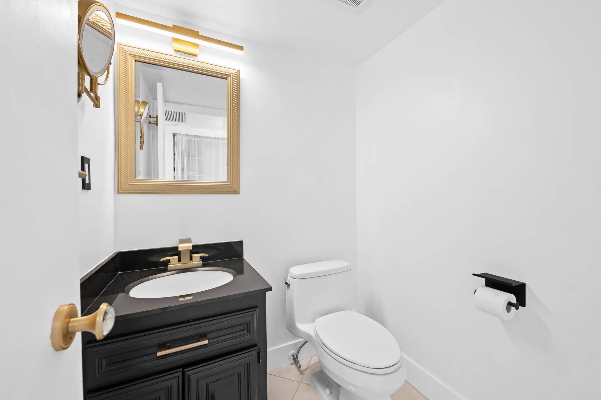 Half bathroom.