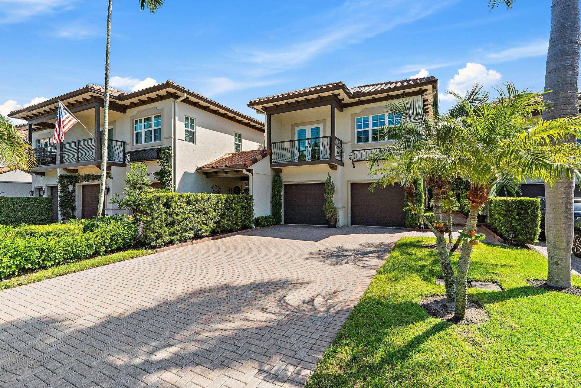 1412 HARBOUR POINT Drive, North Palm Beach, FL 33410 long driveway + 2 car garage