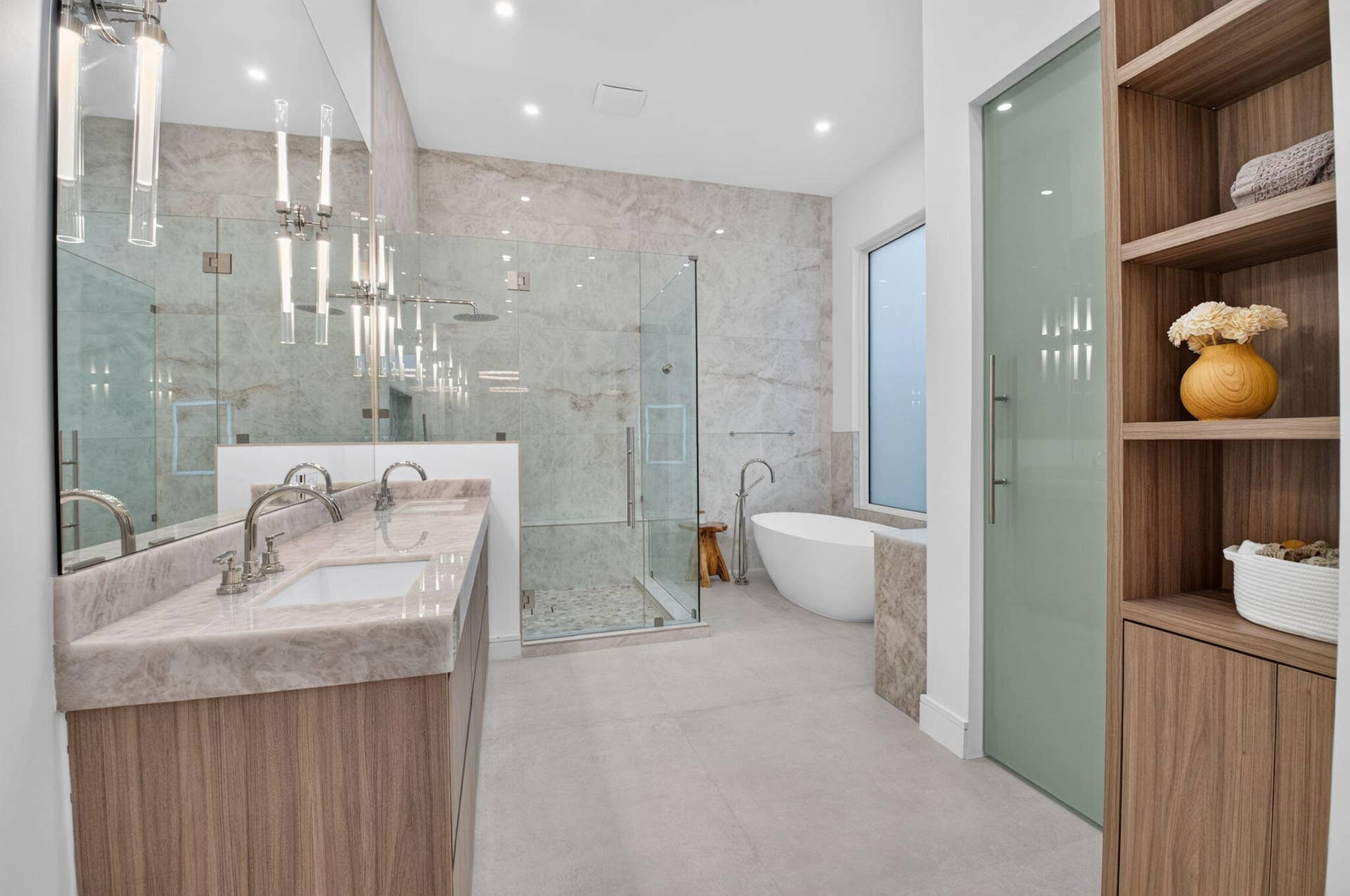primary bathroom