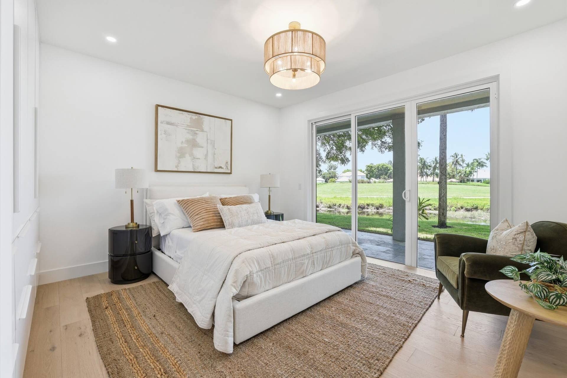 2nd guest bedroom with custom extra deep closets