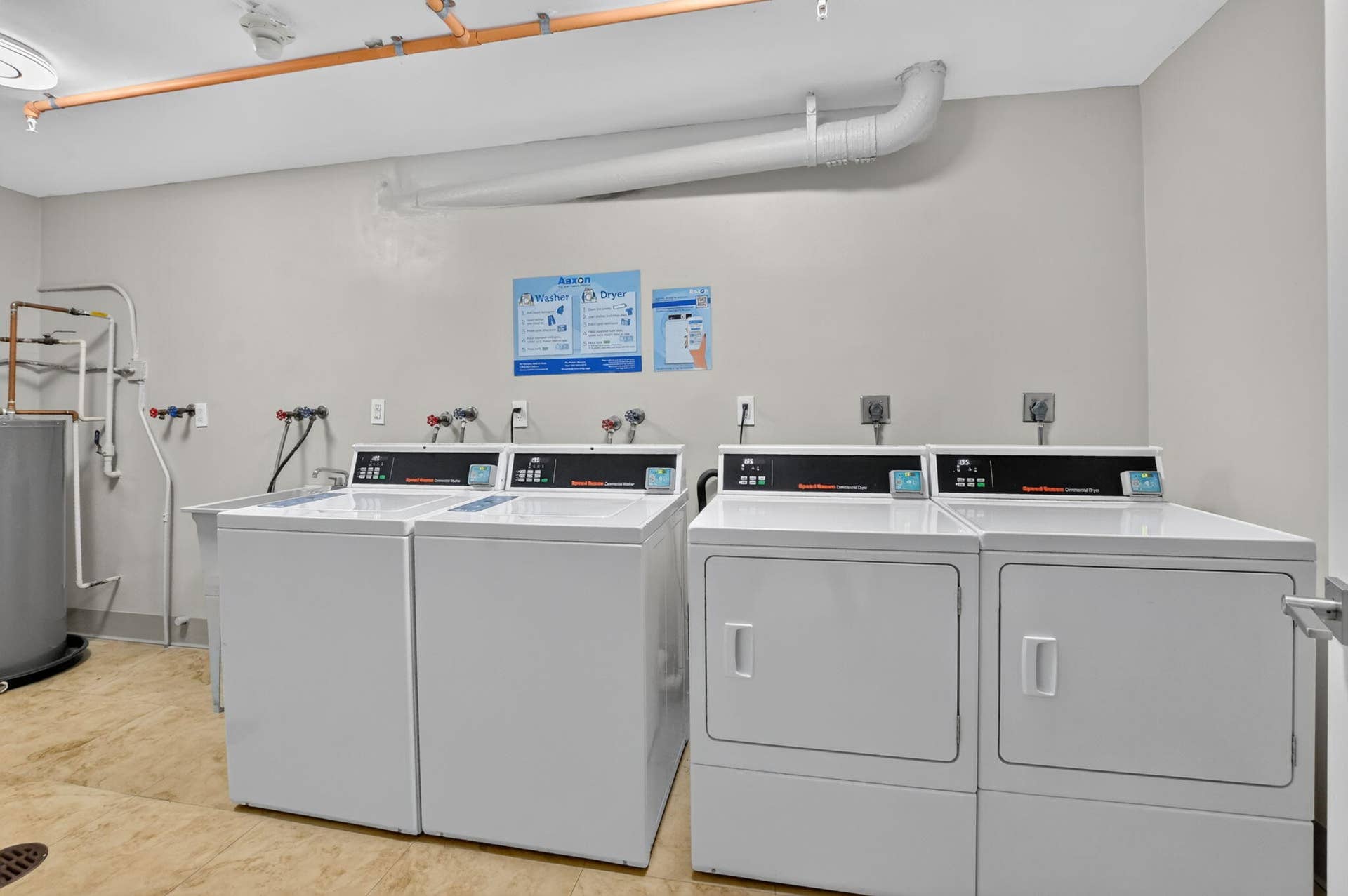 Laundry Room on Floor
