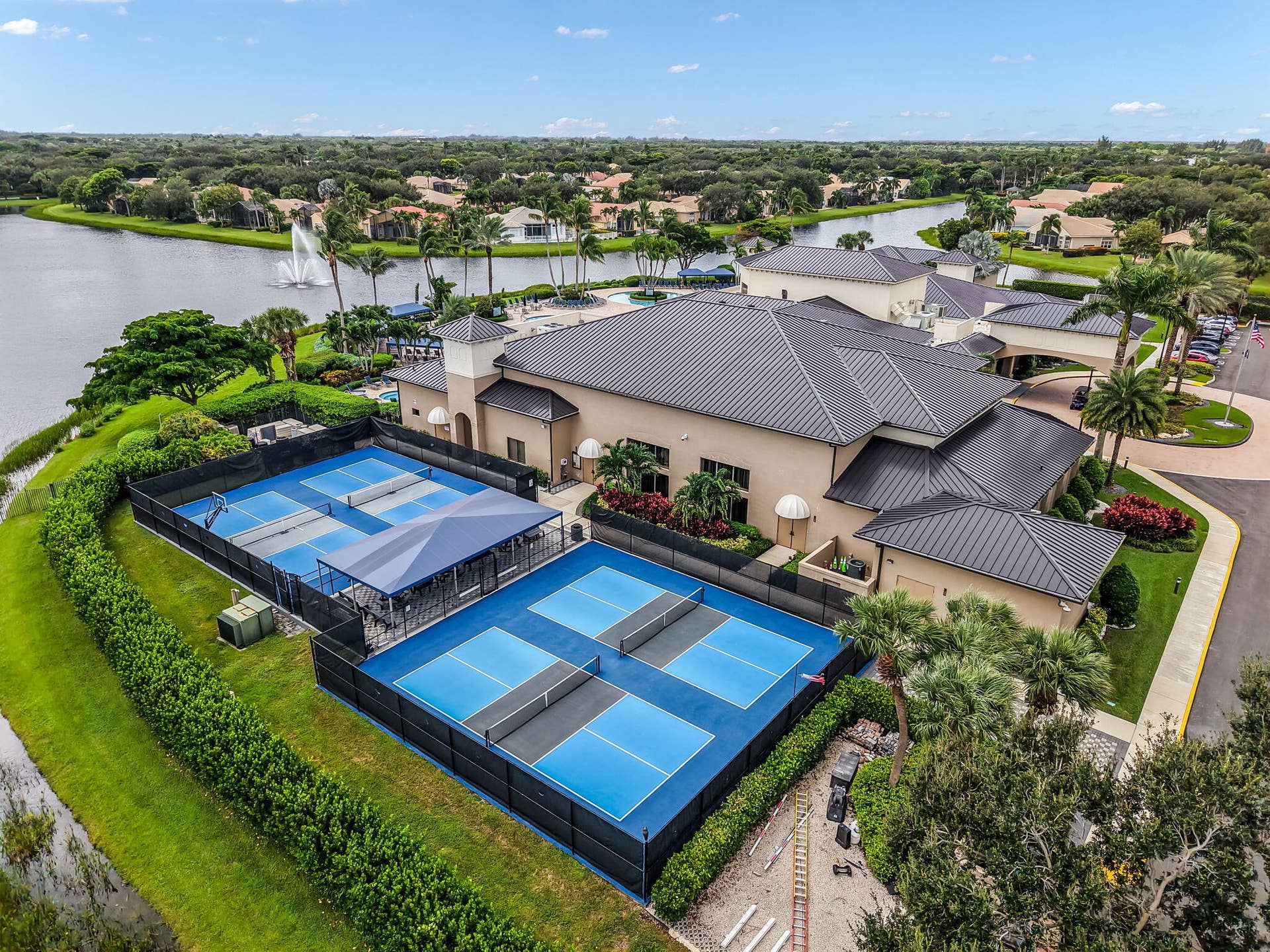 Clubhouse Aerial