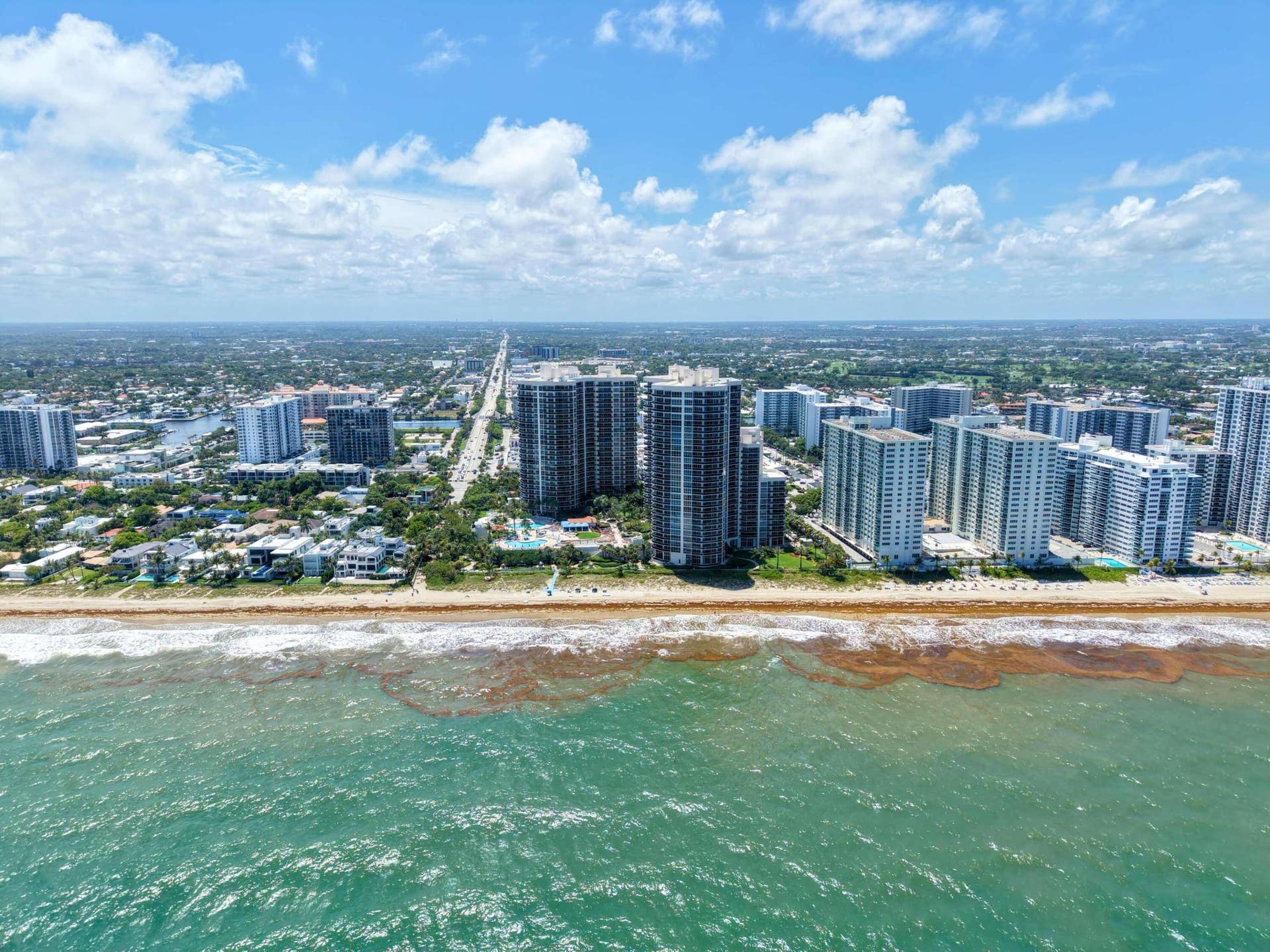 3200 N OCEAN Boulevard, #801, Fort Lauderdale, FL 33308 Panoramic from East-Ocean