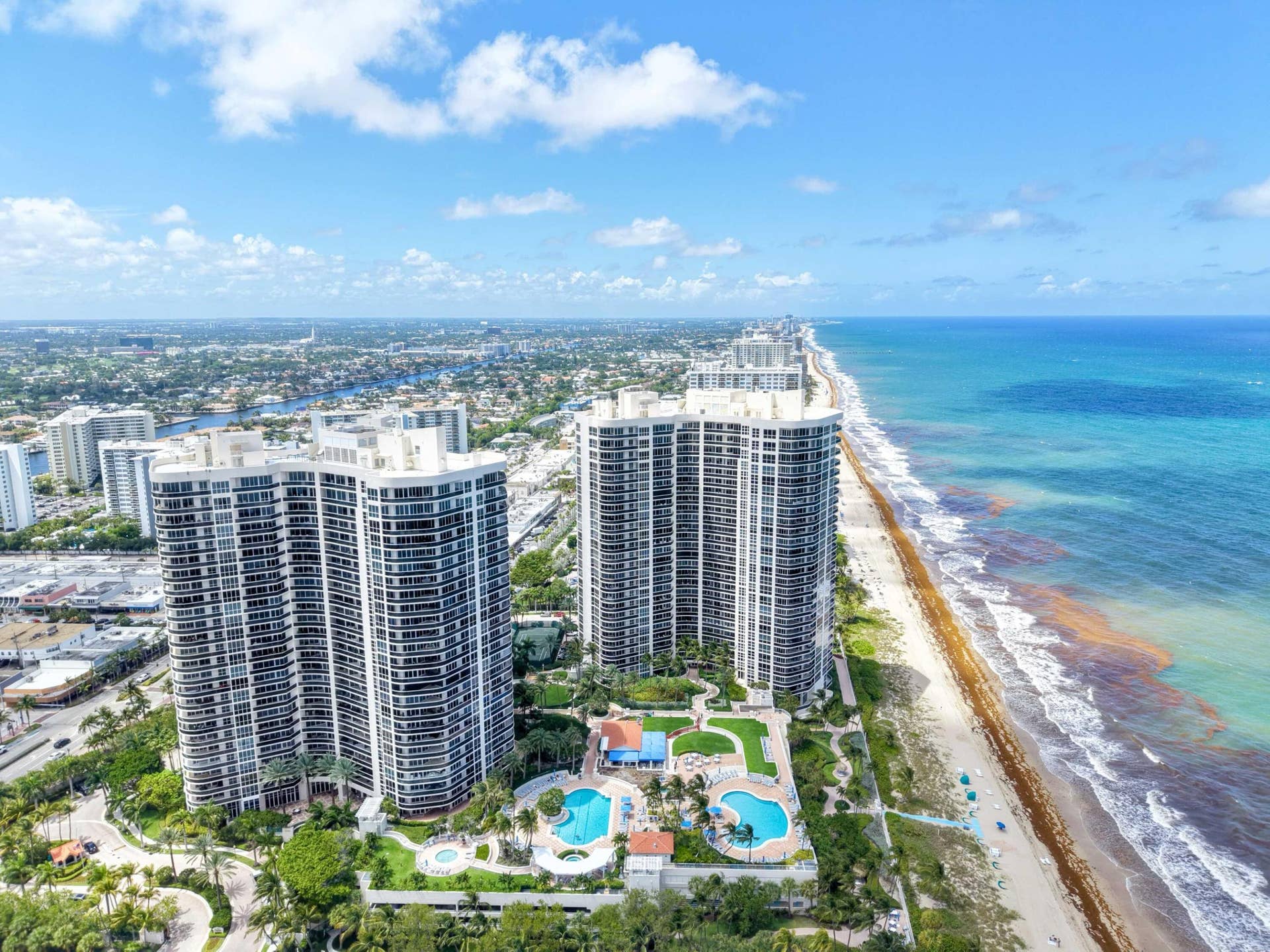 3200 N OCEAN Boulevard, #801, Fort Lauderdale, FL 33308 Panoramic from South