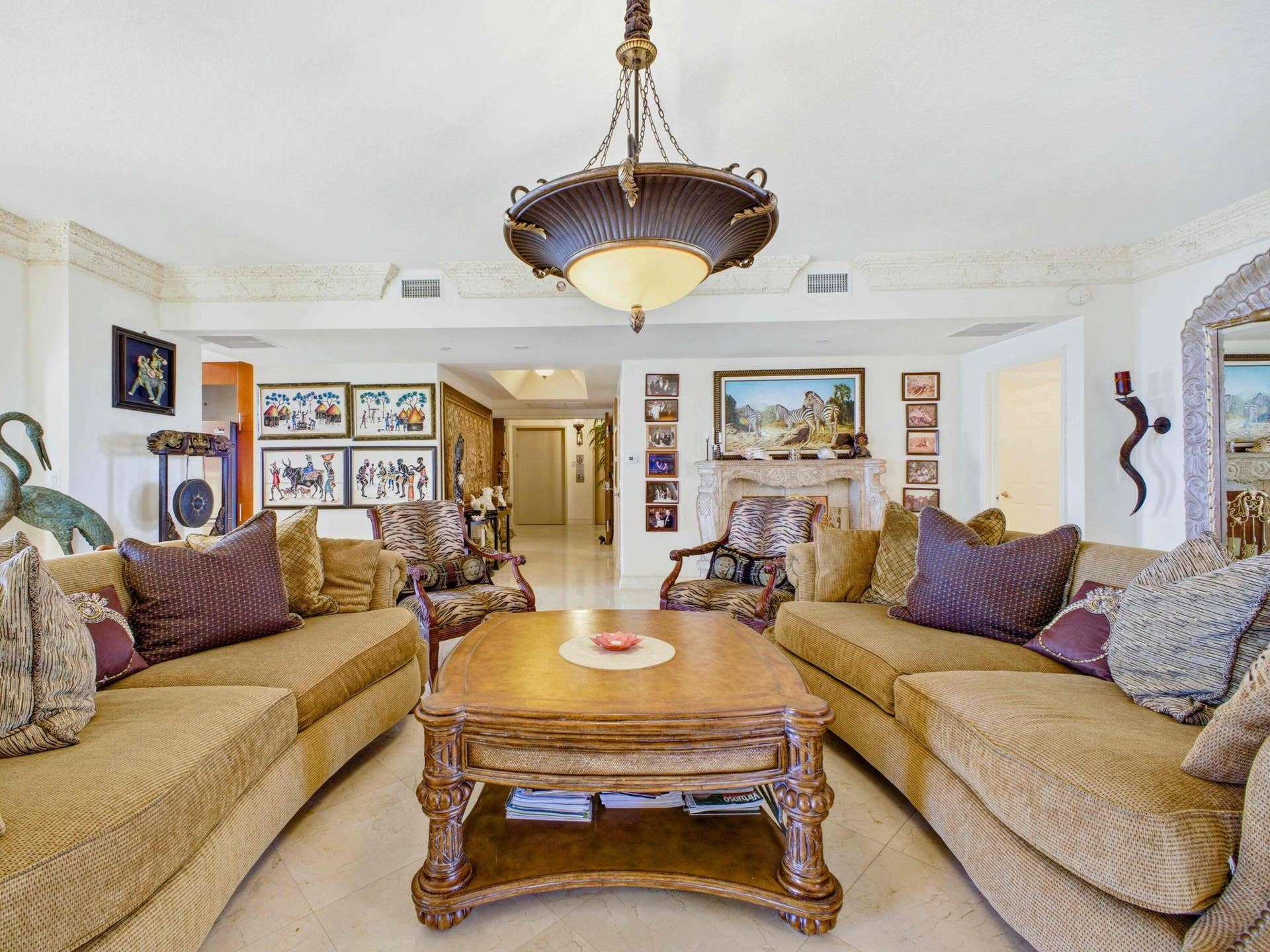 3200 N OCEAN Boulevard, #801, Fort Lauderdale, FL 33308 Living to Foyer