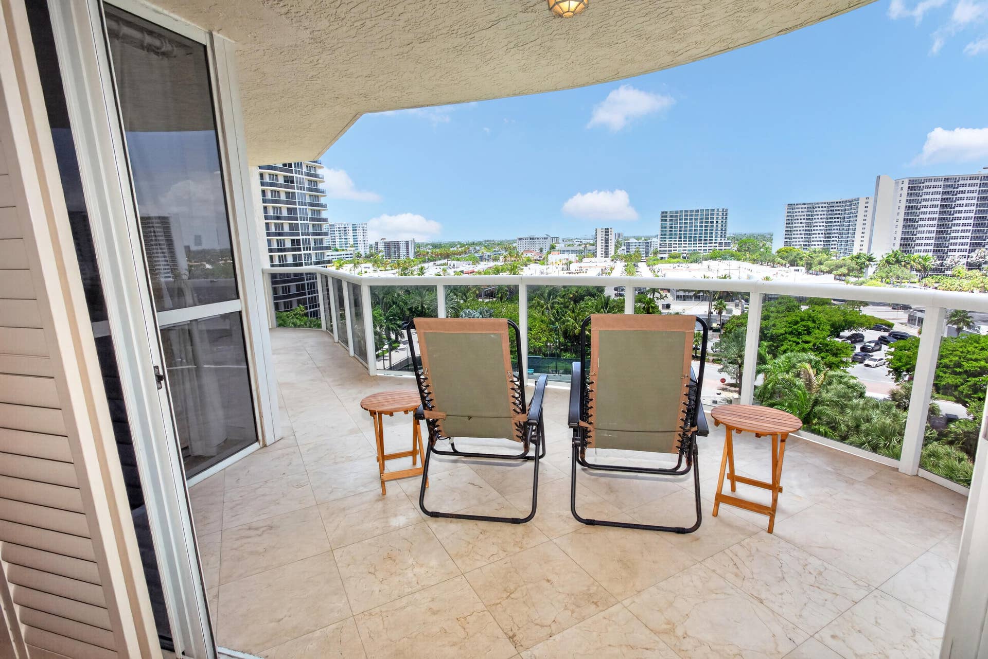 3200 N OCEAN Boulevard, #801, Fort Lauderdale, FL 33308 Balcony to City 1