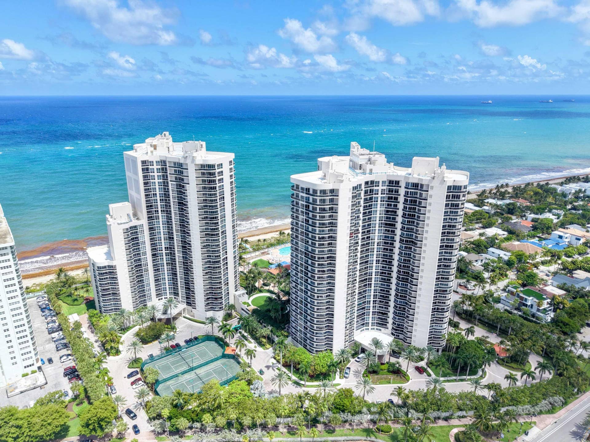 3200 N OCEAN Boulevard, #801, Fort Lauderdale, FL 33308 Towers from NW