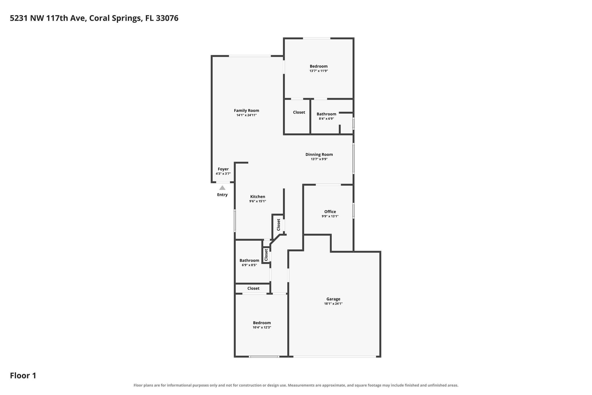 5231 NW 117TH Avenue, Coral Springs, FL 33076 Floor-1 (1)