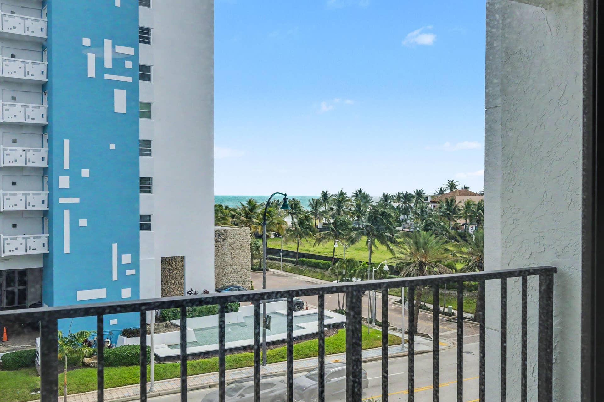 3200 N OCEAN Drive, #402, Hollywood, FL 33019 View from the bedroom
